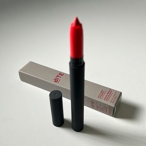 Bite Beauty Matte Creme Lip Crayon Pencil Liner Blood Orange Full Size Authentic